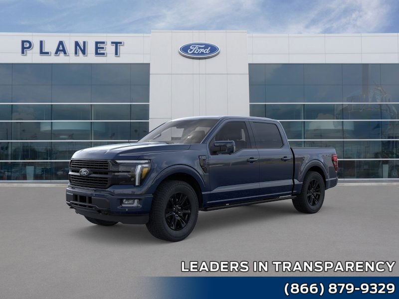 2025 Ford F-150 Platinum Antimatter Blue Metallic at Planet Ford