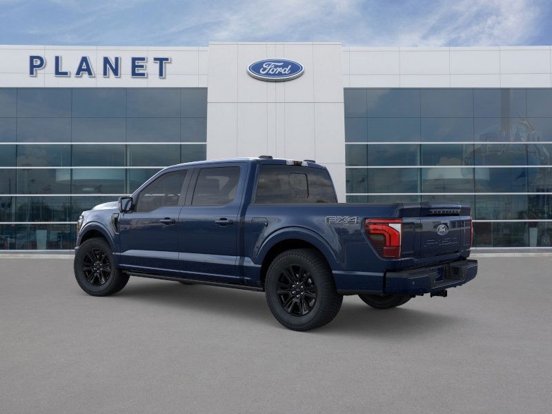 2025 Ford F-150 Platinum Antimatter Blue Metallic at Planet Ford