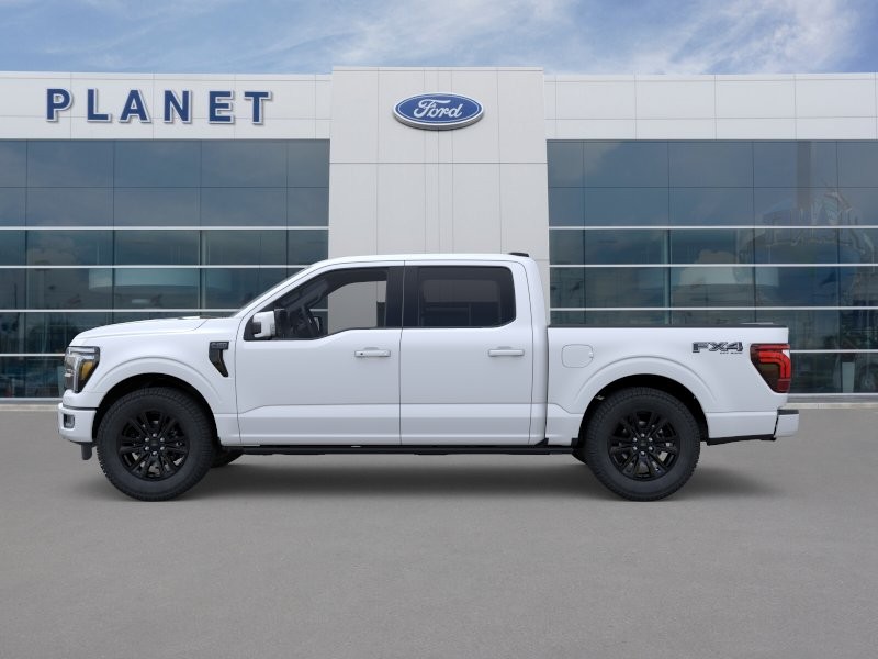2025 Ford F-150 Platinum Star White Metallic Tri-Coat at Planet Ford