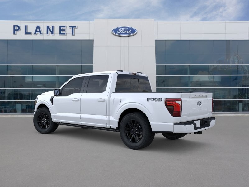 2025 Ford F-150 Platinum Star White Metallic Tri-Coat at Planet Ford