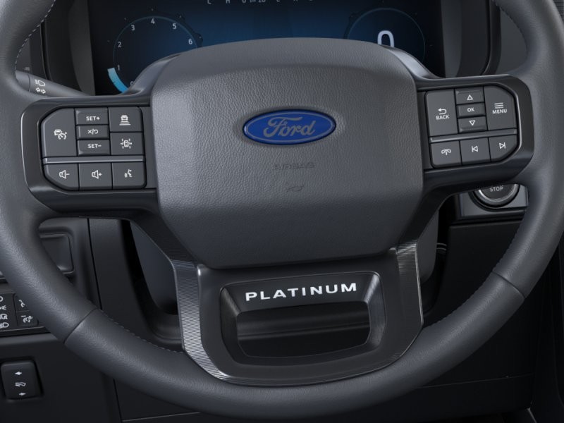 2025 Ford F-150 Platinum Star White Metallic Tri-Coat at Planet Ford