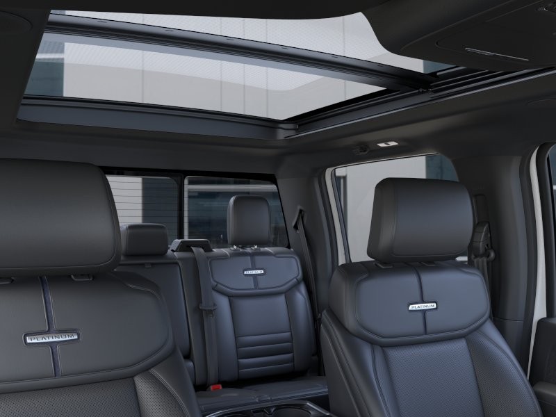 2025 Ford F-150 Platinum Star White Metallic Tri-Coat at Planet Ford
