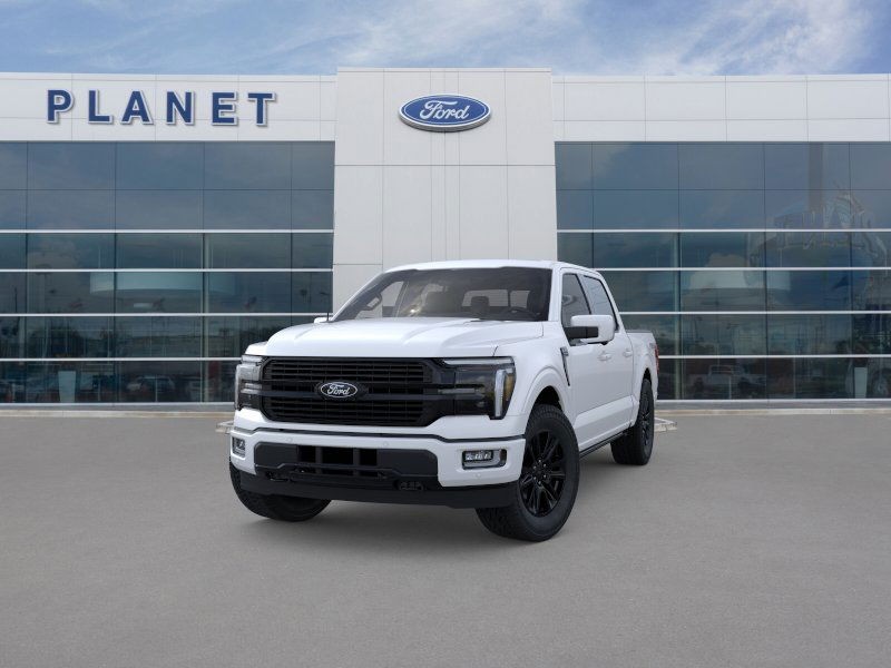 2025 Ford F-150 Platinum Star White Metallic Tri-Coat at Planet Ford