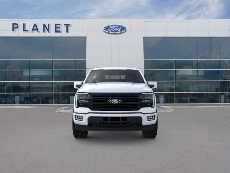 2025 Ford F-150 Platinum Star White Metallic Tri-Coat at Planet Ford
