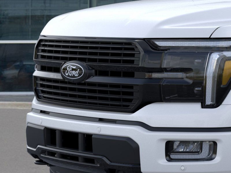 2025 Ford F-150 Platinum Star White Metallic Tri-Coat at Planet Ford