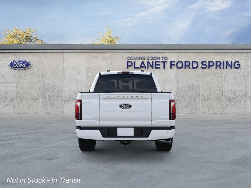 2025 Ford F-150 Platinum Star White Metallic Tri-Coat at Planet Ford