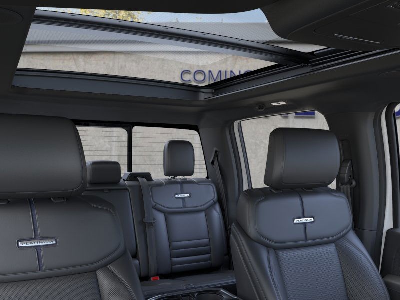 2025 Ford F-150 Platinum Star White Metallic Tri-Coat at Planet Ford