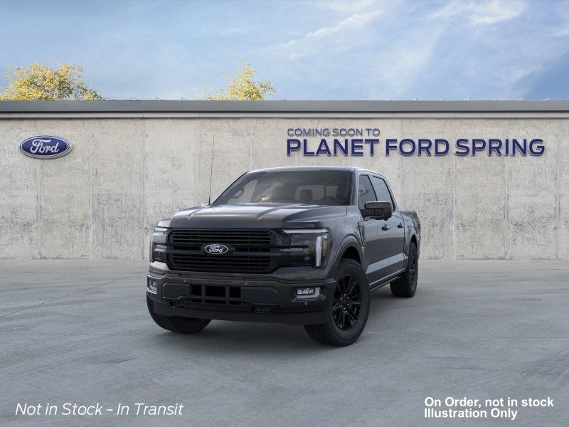 2026 Ford F-150 Platinum Agate Black Metallic at Planet Ford