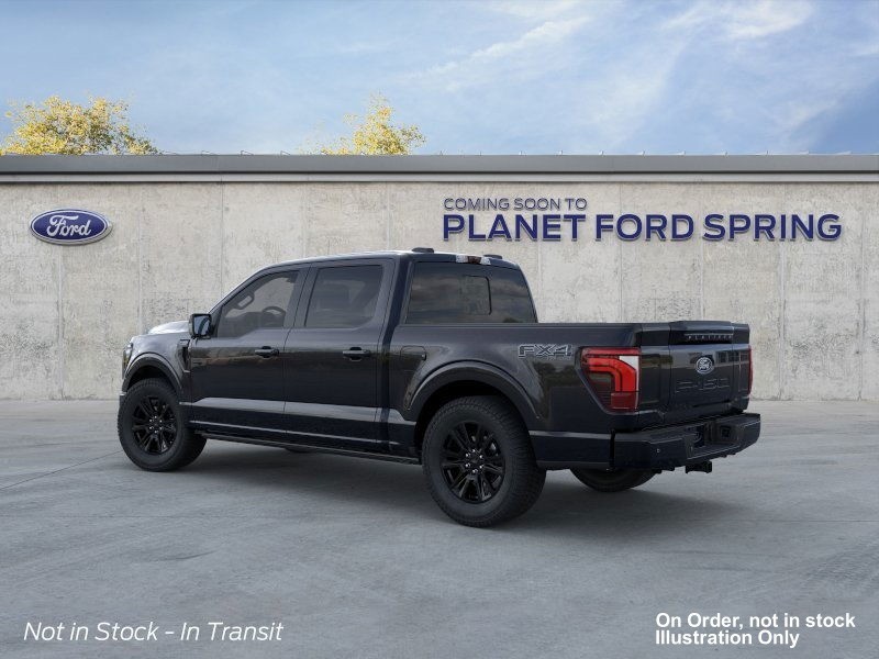 2026 Ford F-150 Platinum Agate Black Metallic at Planet Ford