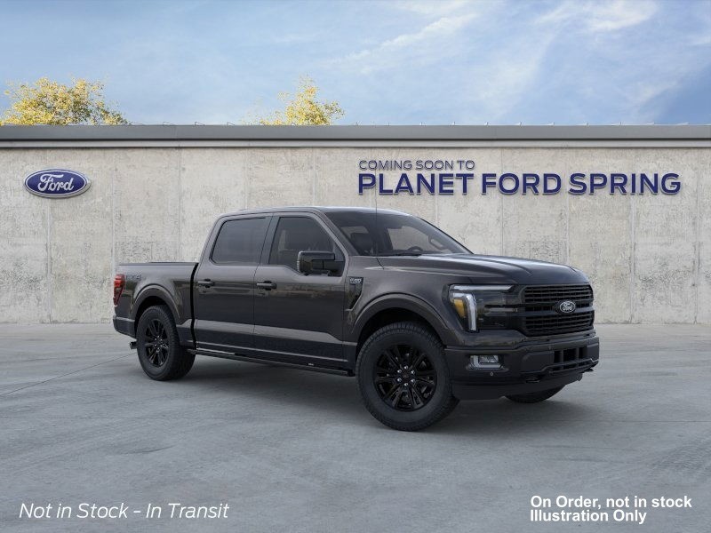 2026 Ford F-150 Platinum Agate Black Metallic at Planet Ford