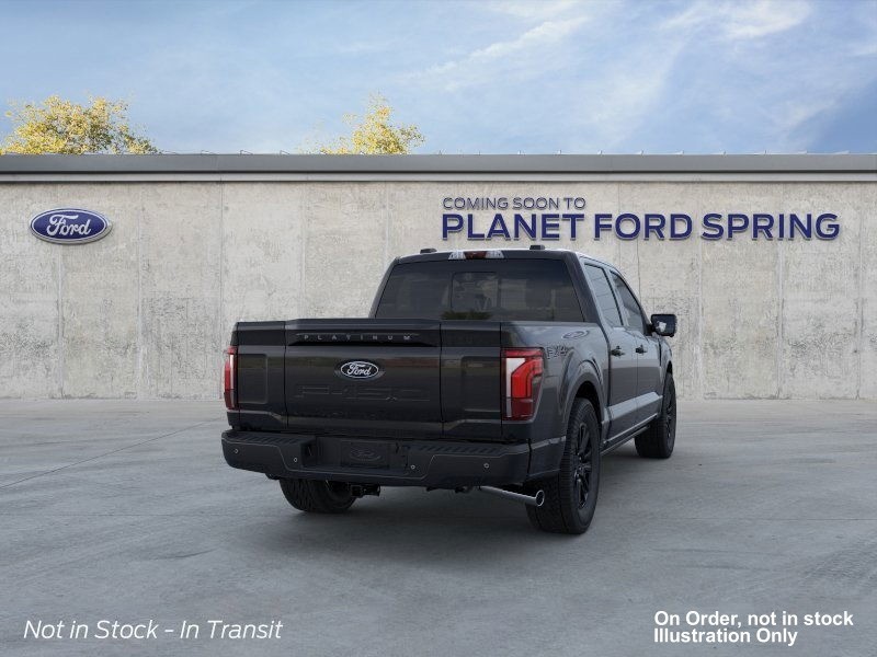 2026 Ford F-150 Platinum Agate Black Metallic at Planet Ford