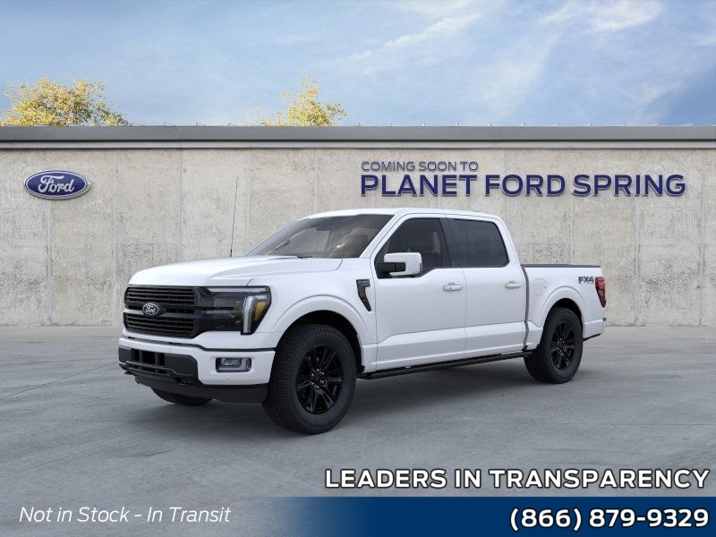 2026 Ford F-150 Platinum Star White Metallic Tri-Coat at Planet Ford