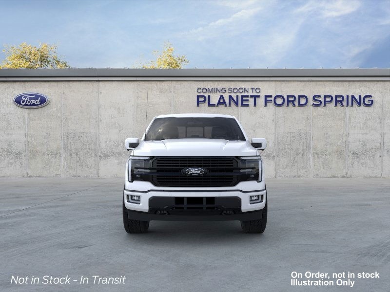 2026 Ford F-150 Platinum Star White Metallic Tri-Coat at Planet Ford