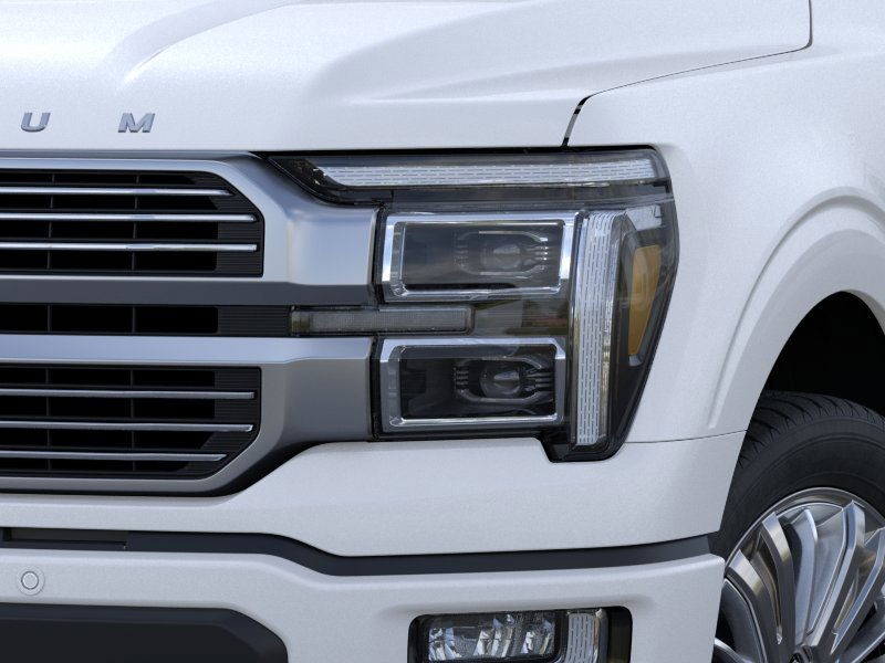 2025 Ford F-150 Platinum Star White Metallic Tri-Coat at Planet Ford