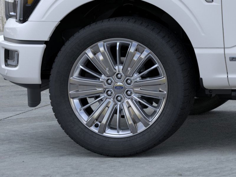 2025 Ford F-150 Platinum Star White Metallic Tri-Coat at Planet Ford