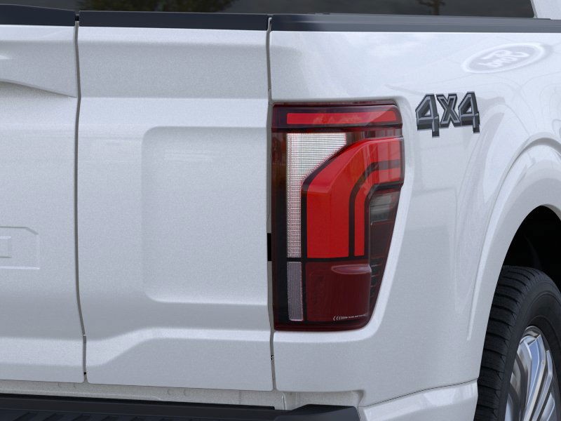 2025 Ford F-150 Platinum Star White Metallic Tri-Coat at Planet Ford