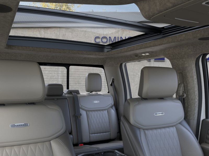 2025 Ford F-150 Platinum Star White Metallic Tri-Coat at Planet Ford