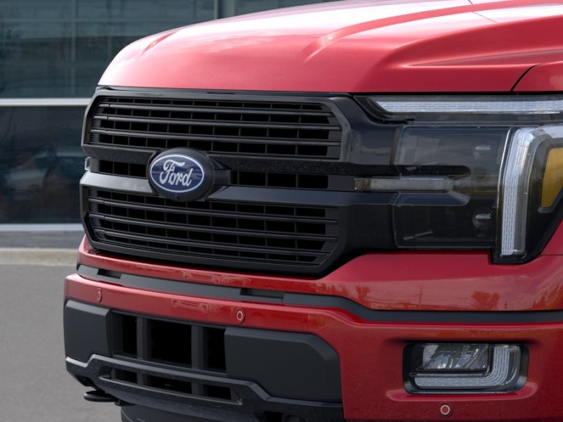 2026 Ford F-150 Platinum Ruby Red Metallic Tinted Clearcoat at Planet Ford