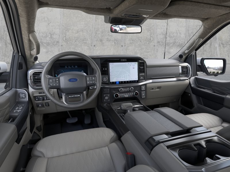 2026 Ford F-150 Platinum Star White Metallic Tri-Coat at Planet Ford