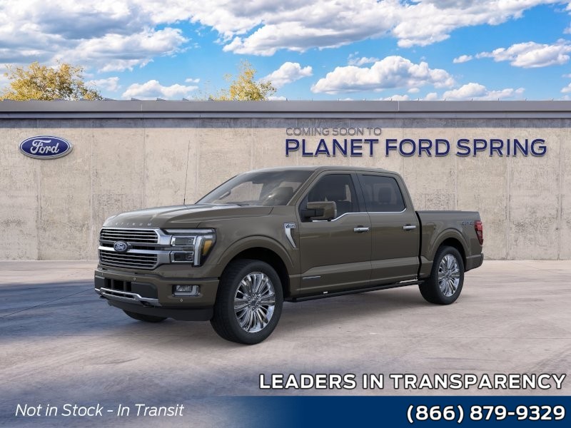 2026 Ford F-150 Platinum Marsh Gray at Planet Ford