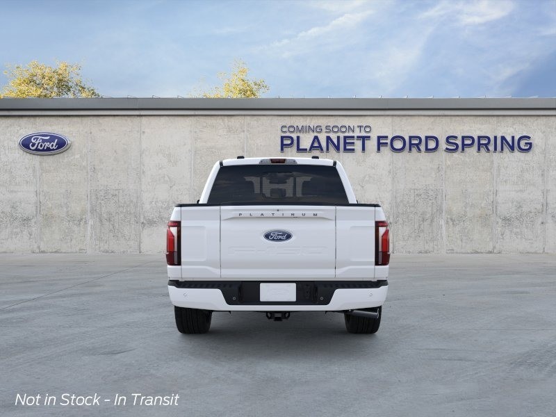 2026 Ford F-150 Platinum Ruby Red Metallic Tinted Clearcoat at Planet Ford