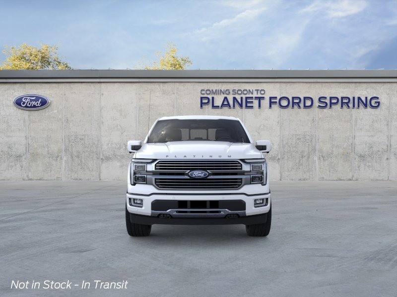 2026 Ford F-150 Platinum Ruby Red Metallic Tinted Clearcoat at Planet Ford