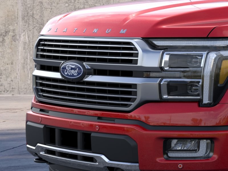 2026 Ford F-150 Platinum Ruby Red Metallic Tinted Clearcoat at Planet Ford