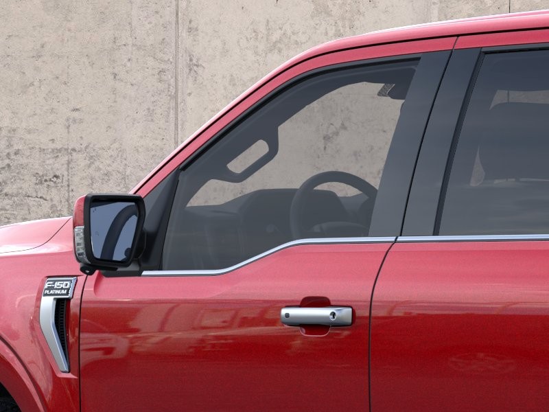 2026 Ford F-150 Platinum Ruby Red Metallic Tinted Clearcoat at Planet Ford