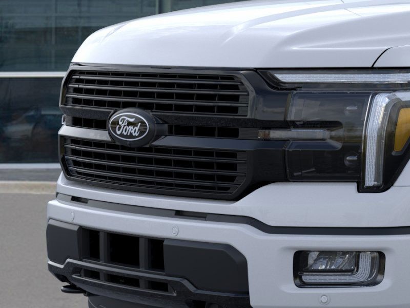 2025 Ford F-150 Platinum Space White Metallic at Planet Ford