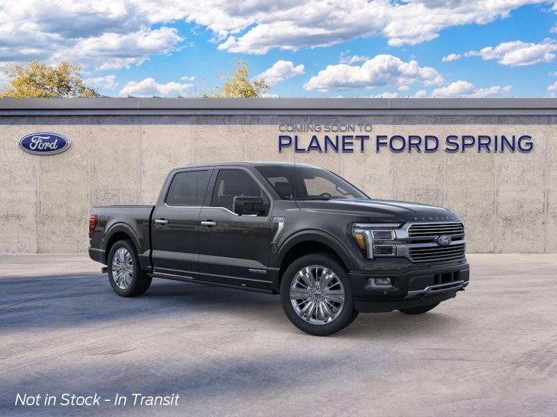 2026 Ford F-150 Platinum Agate Black Metallic at Planet Ford