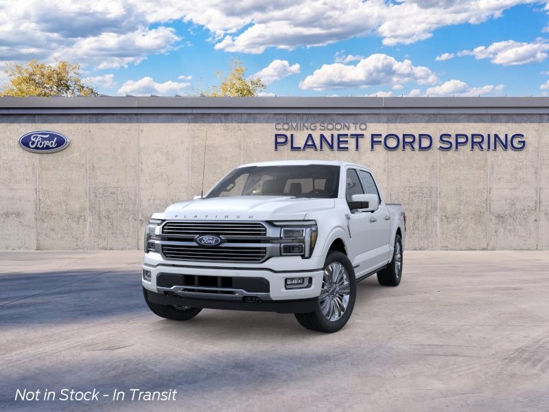 2026 Ford F-150 Platinum Star White Metallic Tri-Coat at Planet Ford