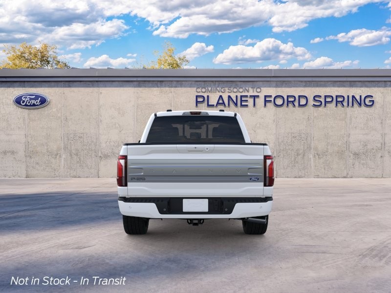 2026 Ford F-150 Platinum Star White Metallic Tri-Coat at Planet Ford