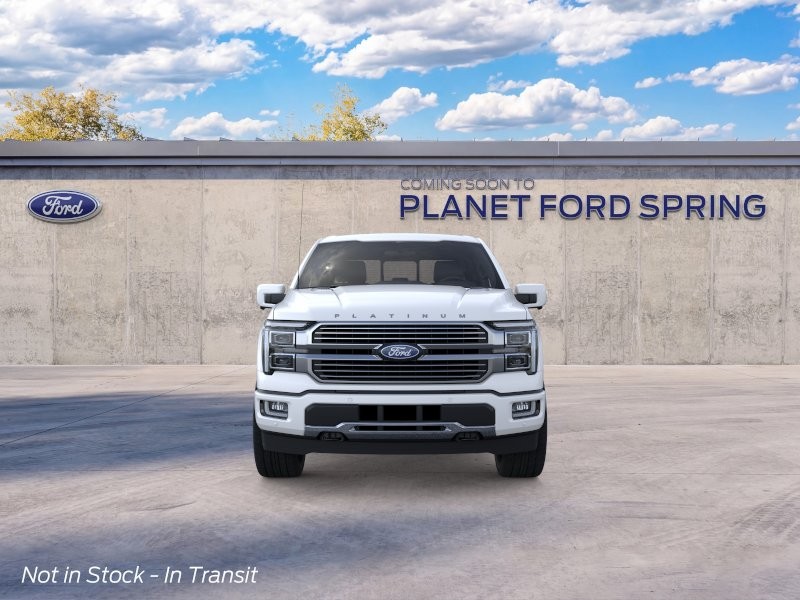 2026 Ford F-150 Platinum Star White Metallic Tri-Coat at Planet Ford