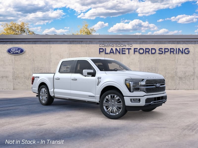 2026 Ford F-150 Platinum Star White Metallic Tri-Coat at Planet Ford