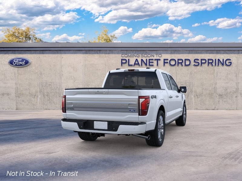 2026 Ford F-150 Platinum Star White Metallic Tri-Coat at Planet Ford