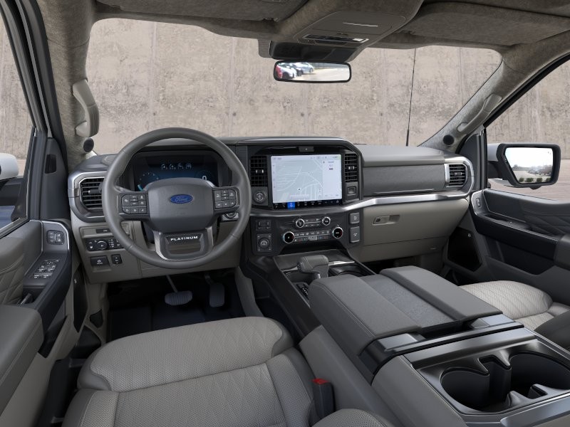2026 Ford F-150 Platinum Star White Metallic Tri-Coat at Planet Ford