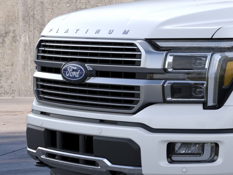 2026 Ford F-150 Platinum Star White Metallic Tri-Coat at Planet Ford