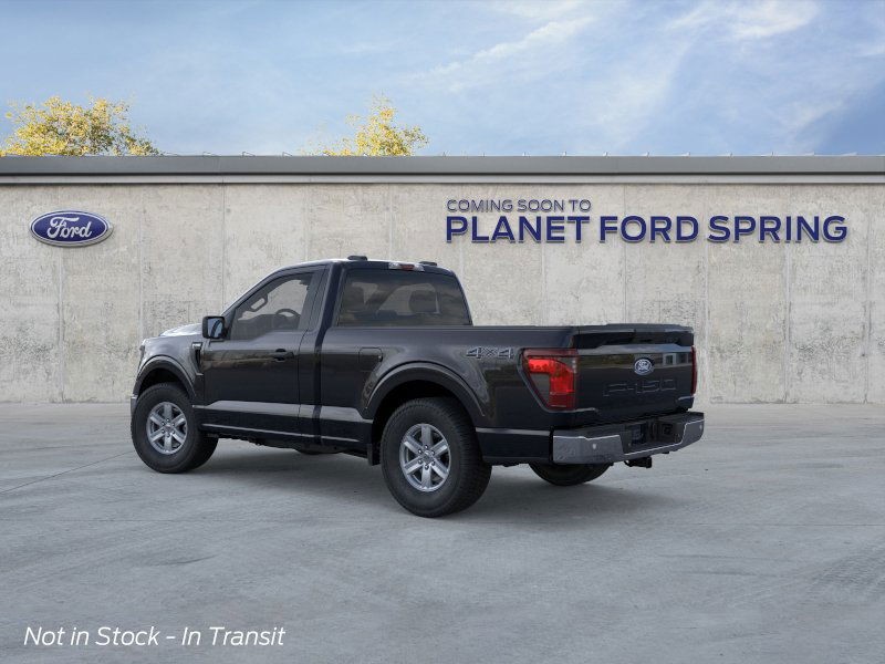 2025 Ford F-150 XL Agate Black Metallic at Planet Ford