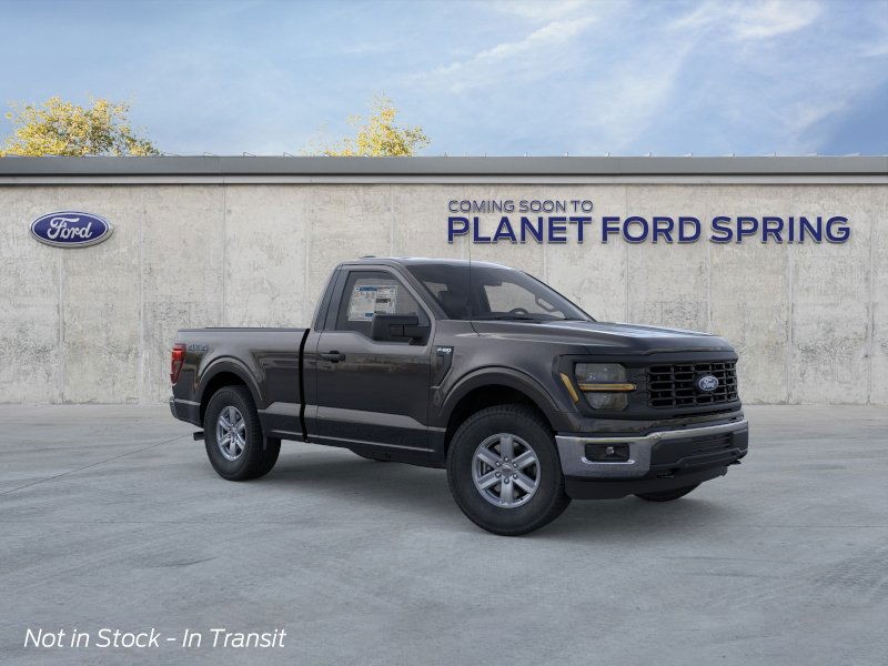 2025 Ford F-150 XL Agate Black Metallic at Planet Ford