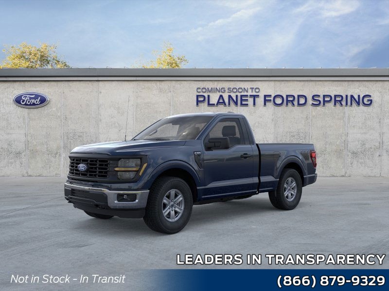 2025 Ford F-150 XL Antimatter Blue Metallic at Planet Ford