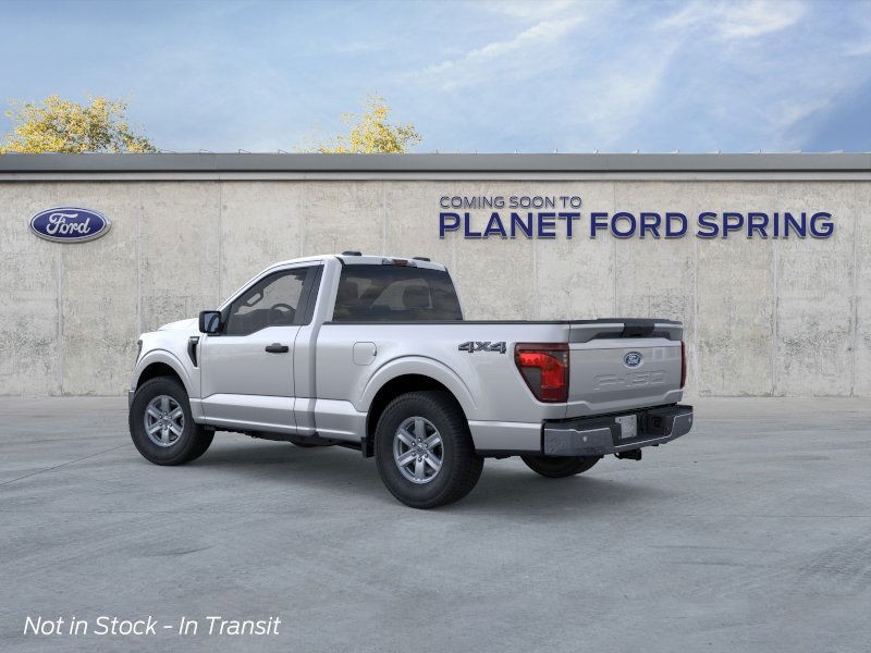 2025 Ford F-150 XL Iconic Silver Metallic at Planet Ford