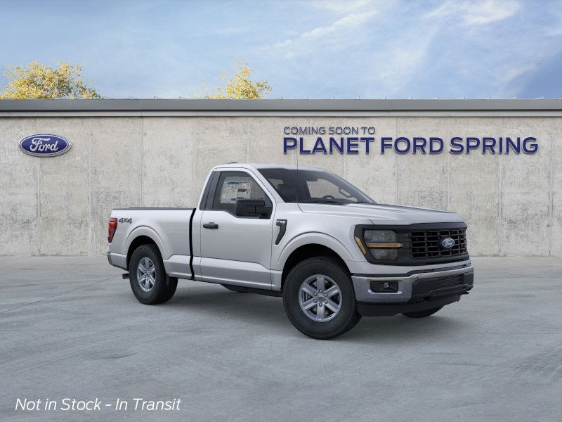 2025 Ford F-150 XL Iconic Silver Metallic at Planet Ford