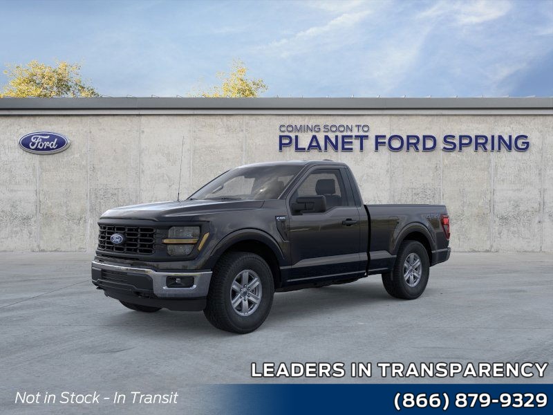 2025 Ford F-150 XL Agate Black Metallic at Planet Ford
