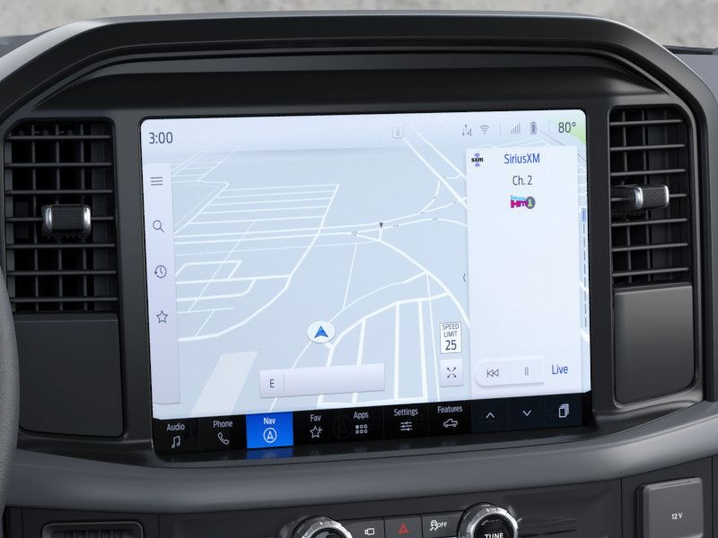 2025 Ford F-150 XL Agate Black Metallic at Planet Ford