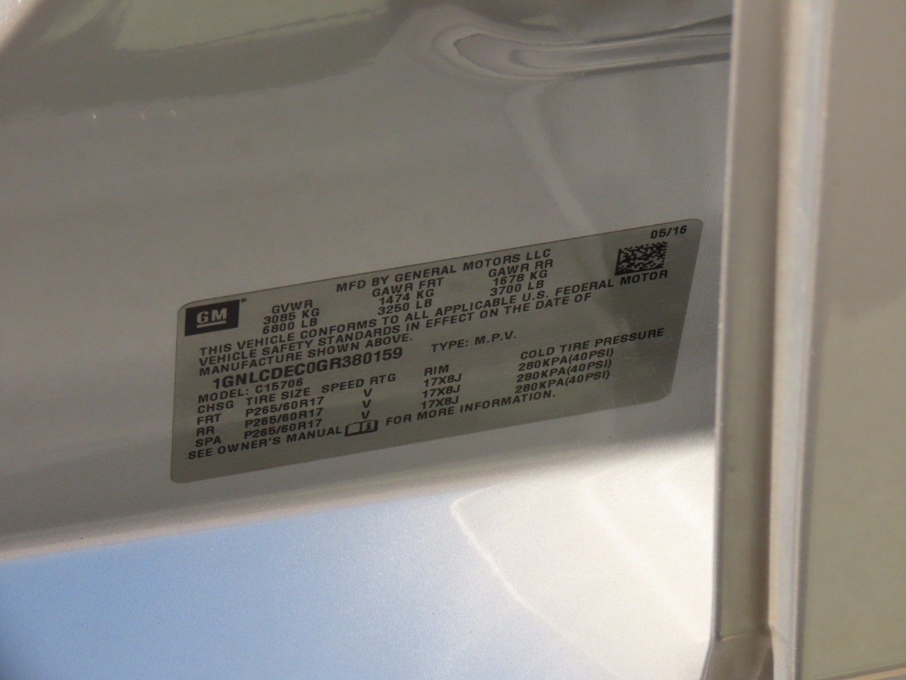 used 2016 Chevrolet Tahoe car, priced at $18,999