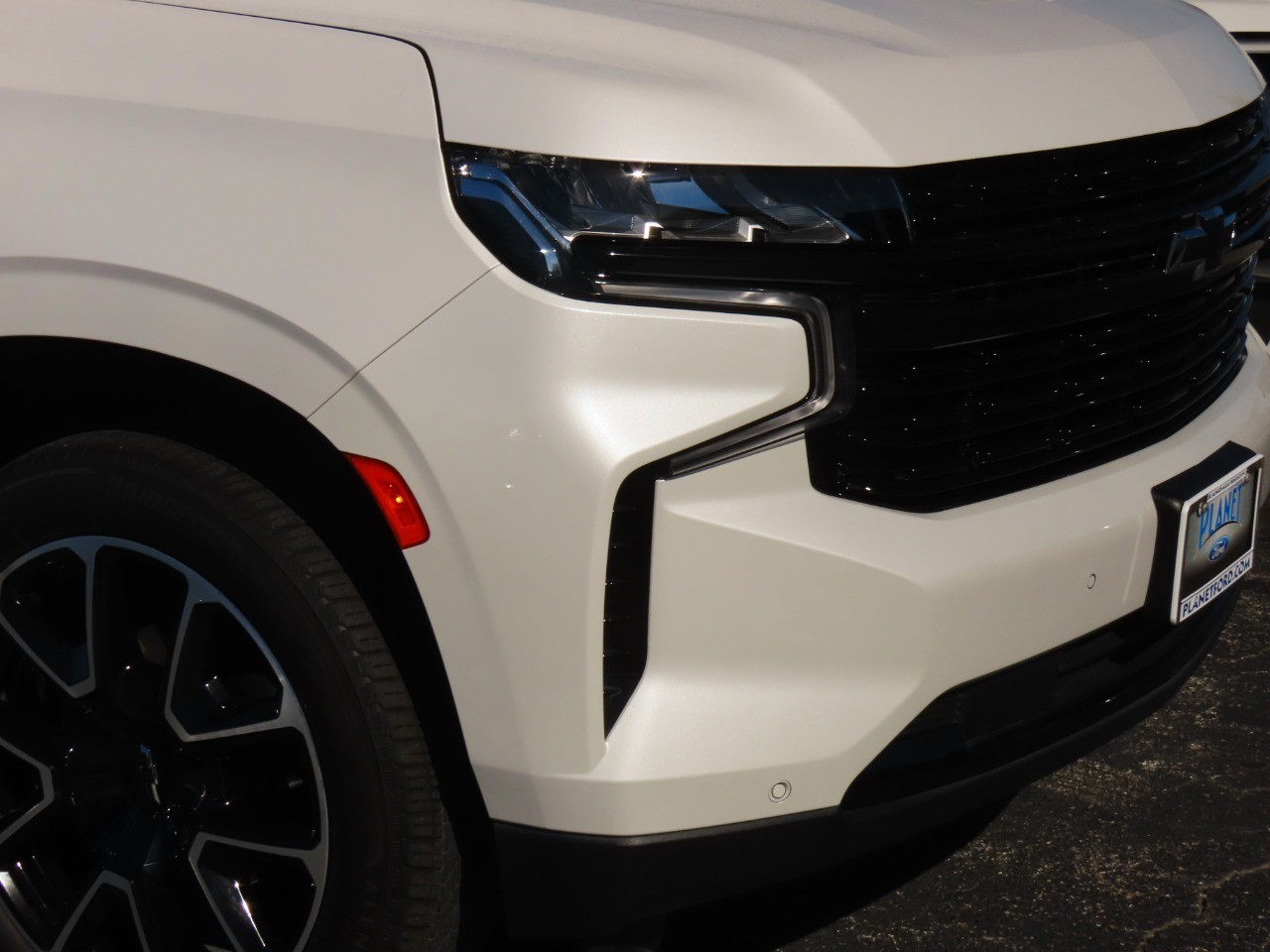 2023 Chevrolet Tahoe RST Iridescent Pearl Tricoat at Planet Ford