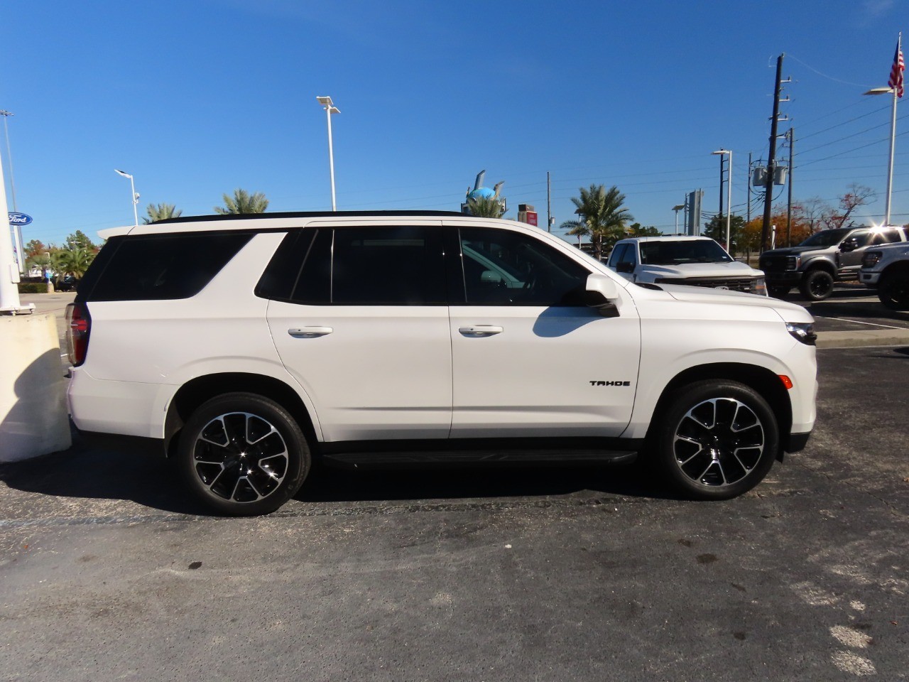 2023 Chevrolet Tahoe RST Iridescent Pearl Tricoat at Planet Ford