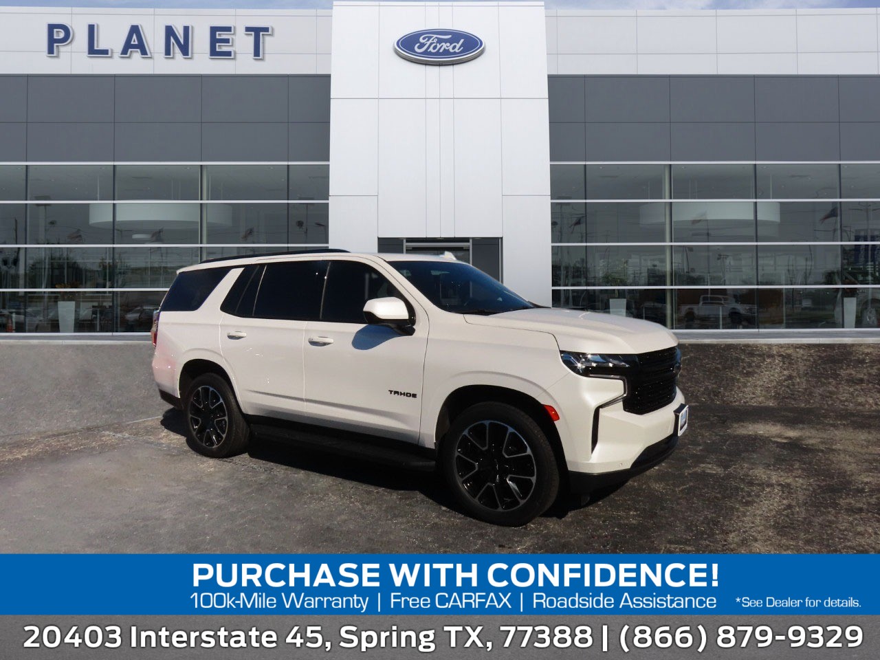 2023 Chevrolet Tahoe RST Iridescent Pearl Tricoat at Planet Ford