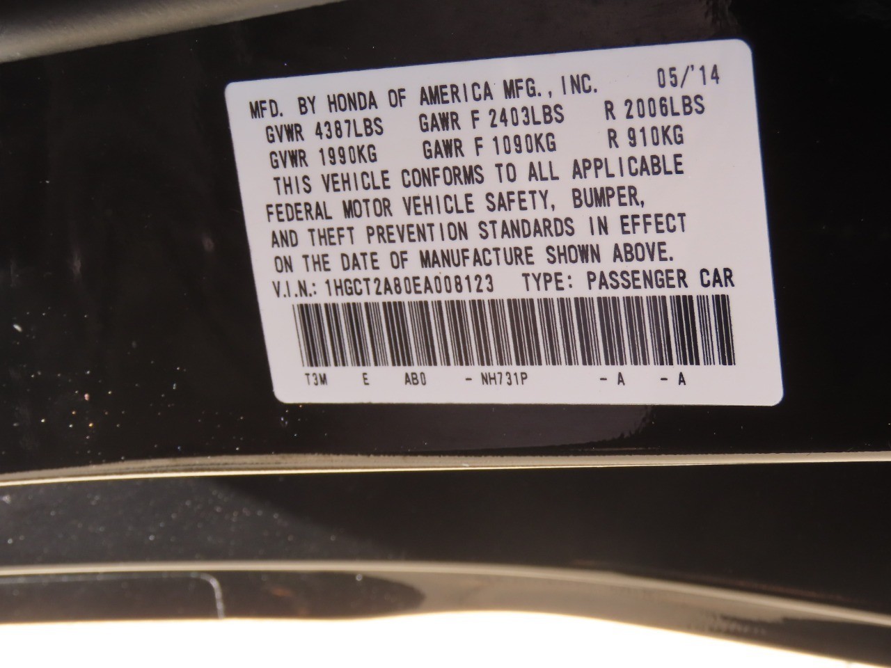 used 2014 Honda Accord car, priced at $11,999