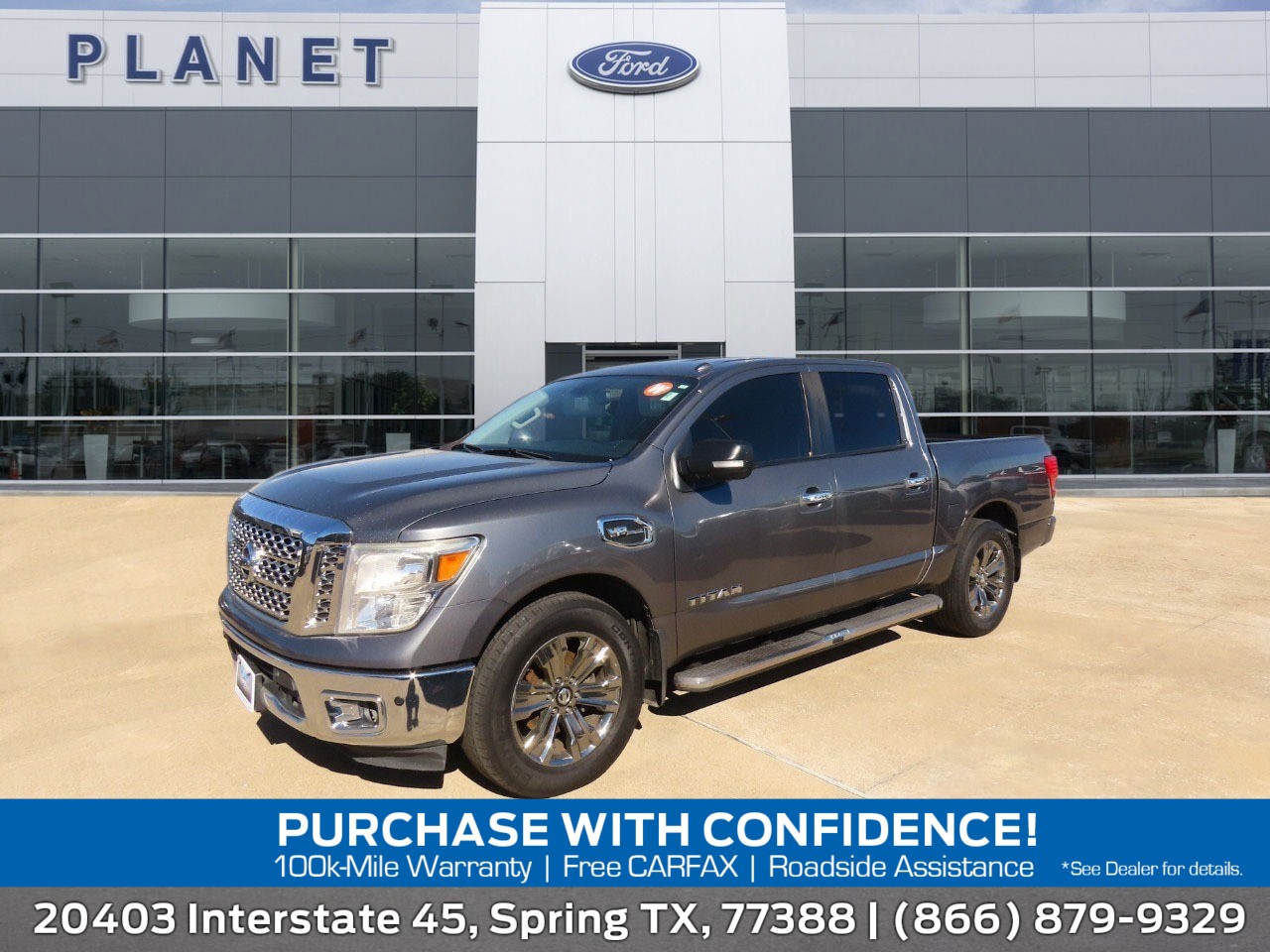 2017 Nissan Titan SV Crew Cab